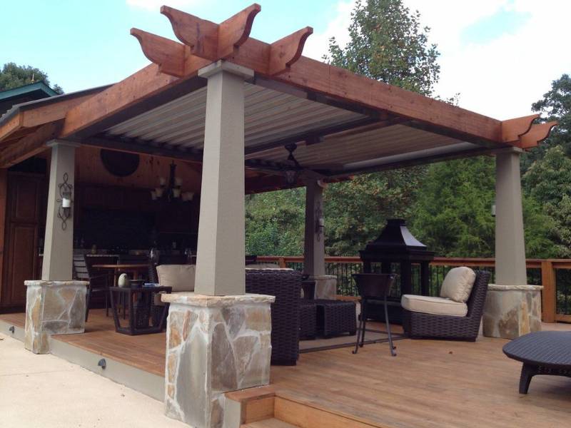 Outdoor Living Space with Patio